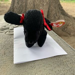 TY Beanie Baby GIGI the Poodle Dog